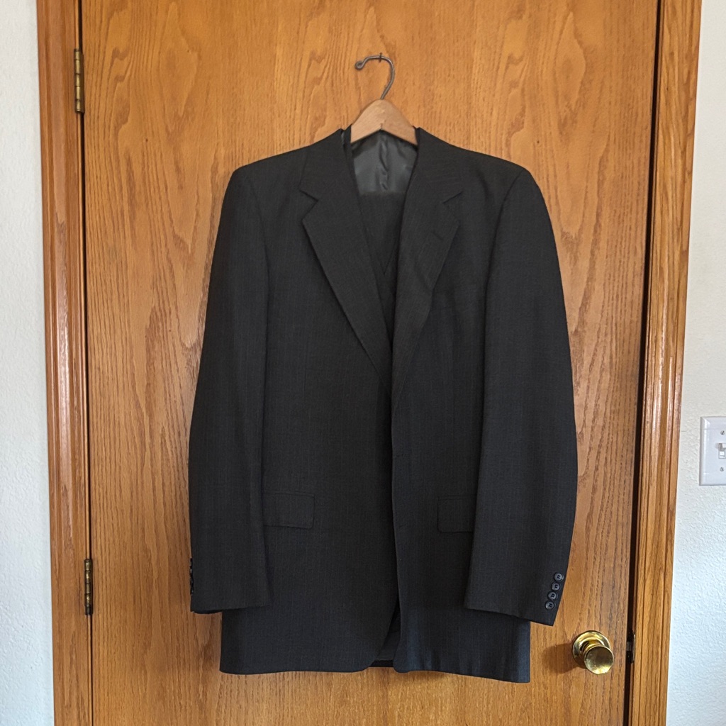 Classic Black Men's 3 Piece Suit